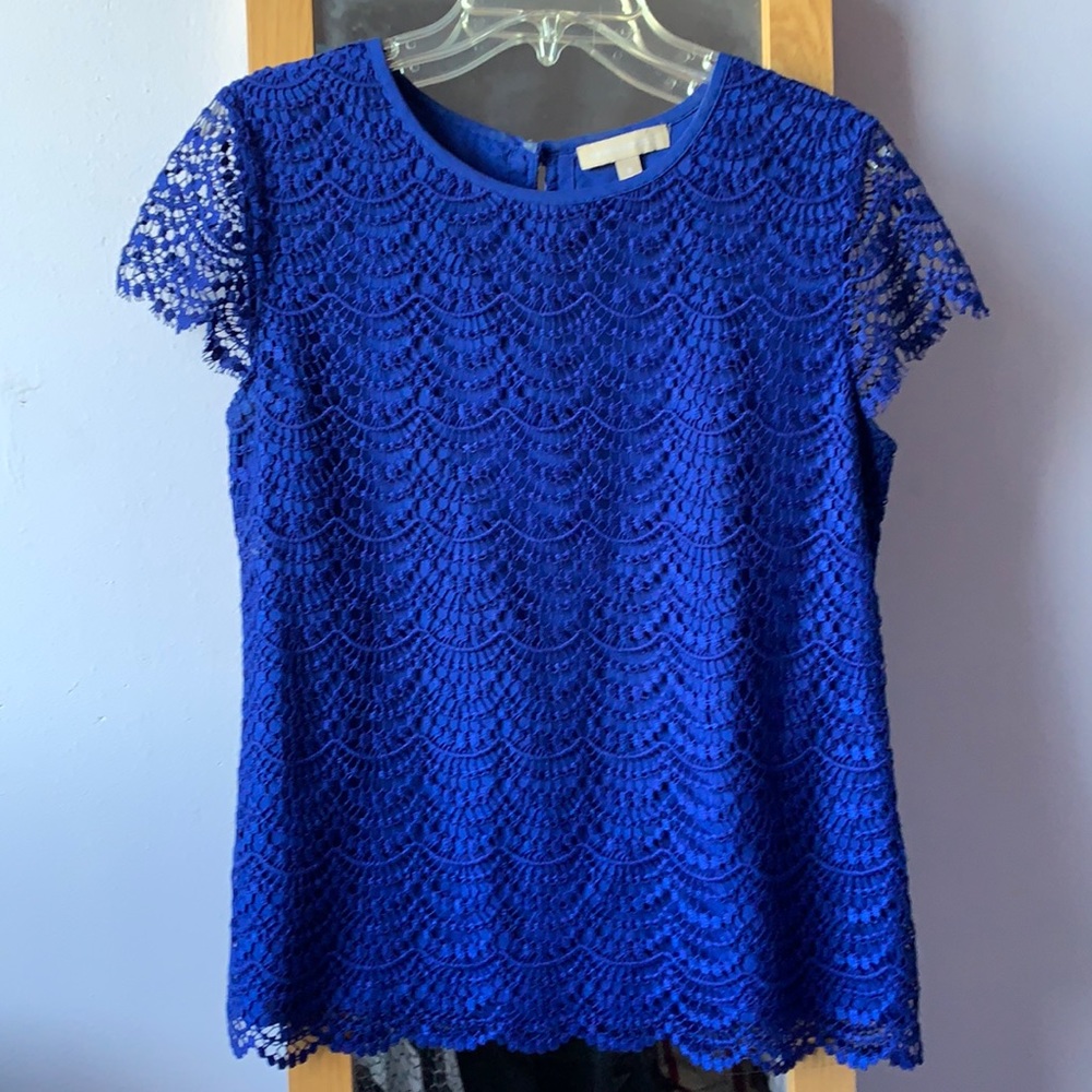 BANANA REPUBLIC | Embroidered Blouse • Size 8